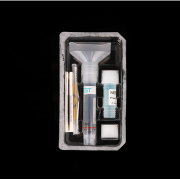 Kit de embudo de recolección de saliva con medio