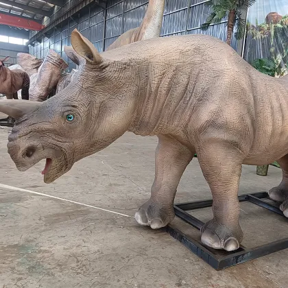 Animatronic Rhino Jurassic Park