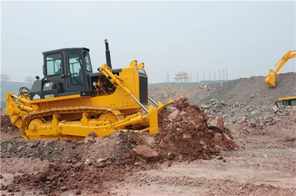 Road construction machinery Shantui SD22 crawler bulldozer