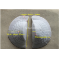 2pairs Thick 25mm White/Black High Shoulder Padded Shoulder Padding Encryption for Blazer Clothes Sewing Accessories