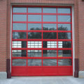 Portes de section aériennes de la caserne des pompiers