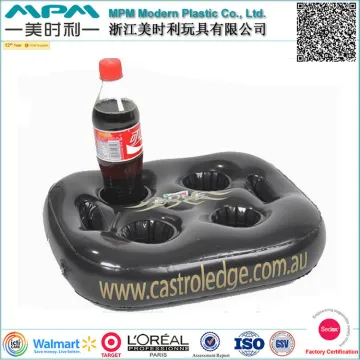 inflatable cup holder can base