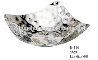 Stainless Steel 304 Hot Sale Food Bowl / Hammered Point Bowl For Food