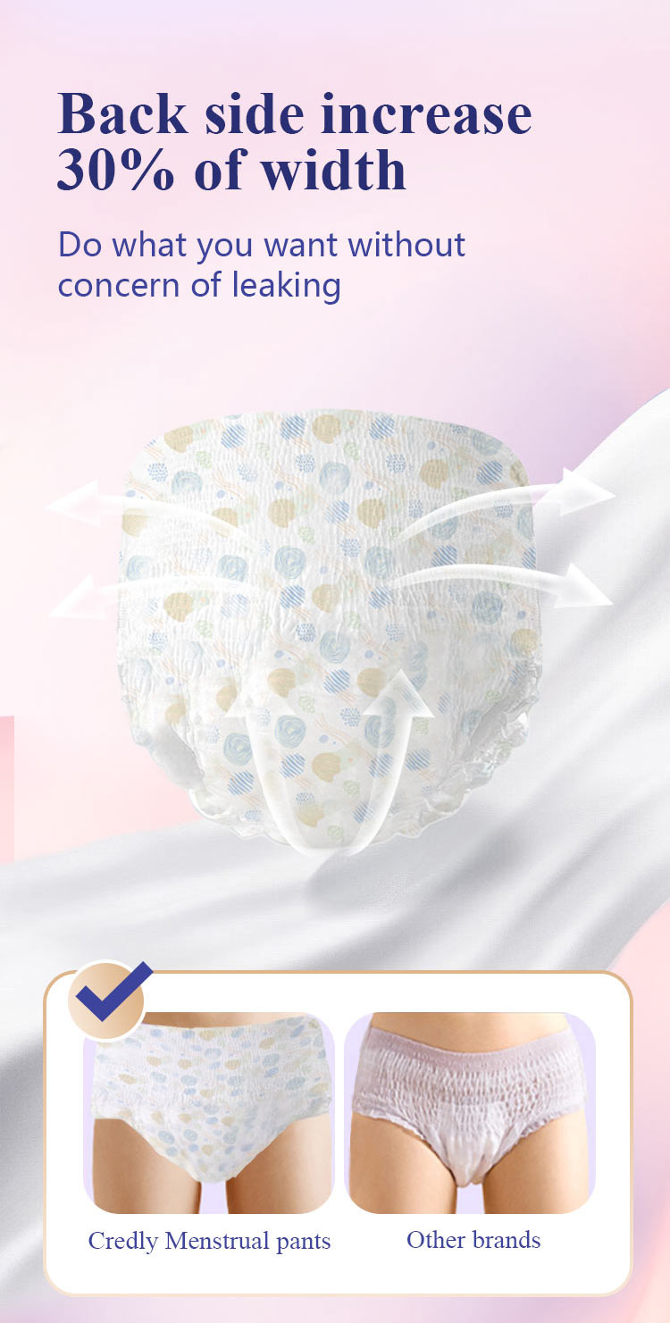 Ultra Absorbent Period Pants with Overnight Leak Protection