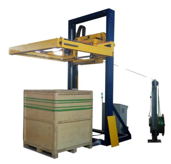 Automatic pallet strapping machine PET belt