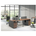 Mobilier de bureau durable haut de gamme élégant moderne de mode