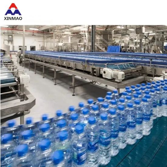 XINMAO 2000BPH Full Automatic 3-in-1 Drinking Pure Mineral Water Making Equipment