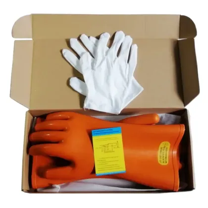 Men's 40KV Rubber Insulated Electrical Protective Work Gloves