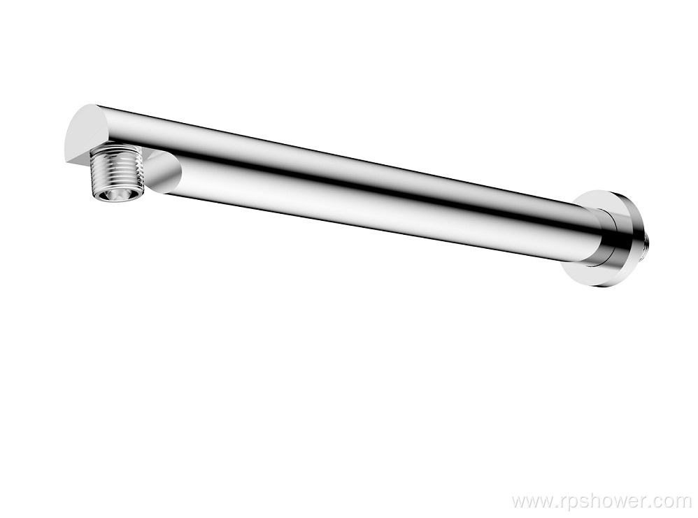 Luxury brass round shower arm