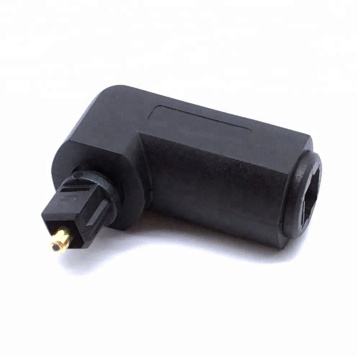 3.5mm Female to Digital Toslink Male Audio Adapter with 90 Degree Angle