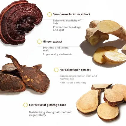 Hunmui Black Ginger Shampoo: Repair, Smooth, and Anti-Dandruff