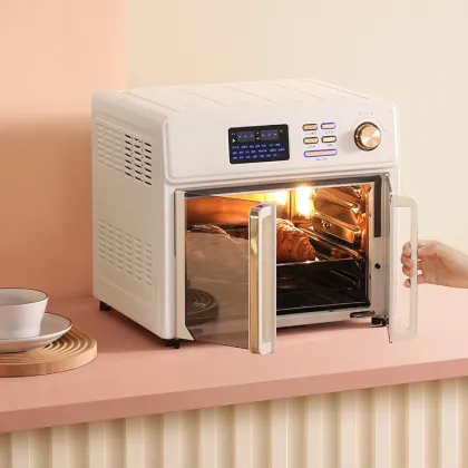 Oster Air Fryer Oven 6-in-1 Countertop Toaster Oven with French Doors