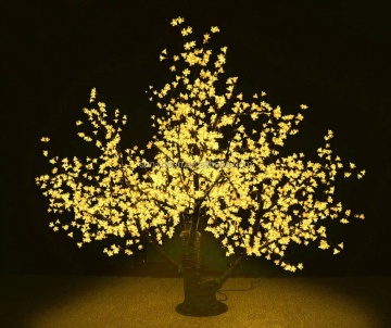 Albero di illuminazione a LED bianca calda per matrimonio - luce di fiori a led, fiore artificiale decorativo con luce