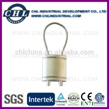 Logo printed CE certificated coin trolley keychain