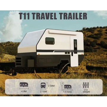 Trailers de campista de RV para caravana personalizada