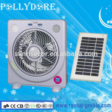 Portable Fan Rechargeable Fan Table Fan With LED Light 2 Speed Fan Made In China XTC-1227