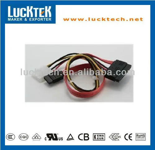 ATA cable with power (molex female)