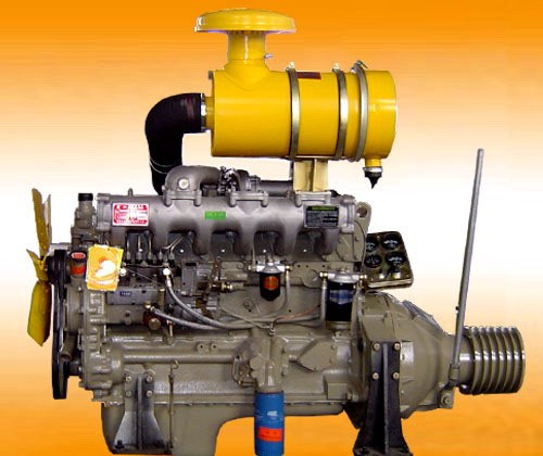 Weifang dizel motor R6105ZP debriyaj kasnak ile 120 HP