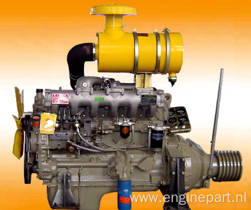 Weifang Diesel Engine R6105ZP With Clutch Pulley 120 HP