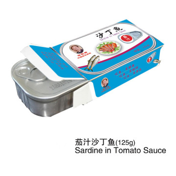 canned sardine in tomato sauce(125g)
