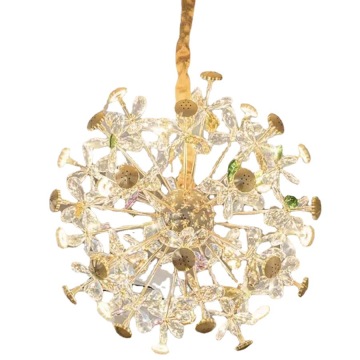 Modern Nordic Luxury LED Chandelier with K9 Crystal