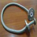 Manguera de metal ptfe forrada de acero