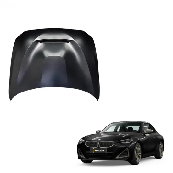Langyu Vehicle Exterior Front Bonnet Aluminum Material Engine Cover for BMW 2 Series F22 GTS Style