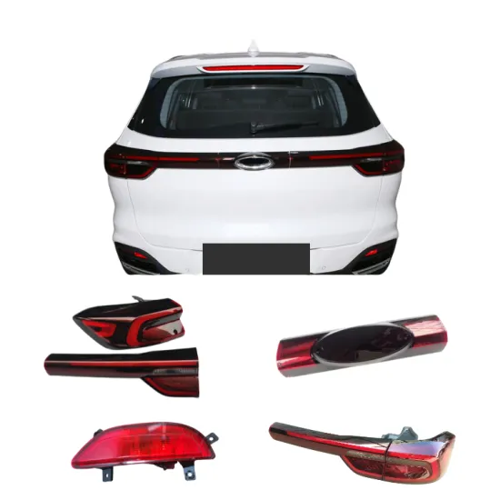 Rear Tail Light Assembly with Rear Fog Light for Chery Tiggo 8 - 605000008AA & 605000009AA