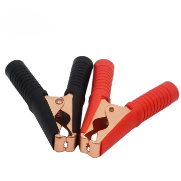 Heavy Duty Copper Alligator Clips for Jumper Cables - QL 50 Amp Boost Terminal Test Clamp