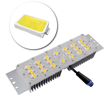 High Power 200lm/w Square Shape SMD 3030 Waterproof IP66 LED Street Light Module