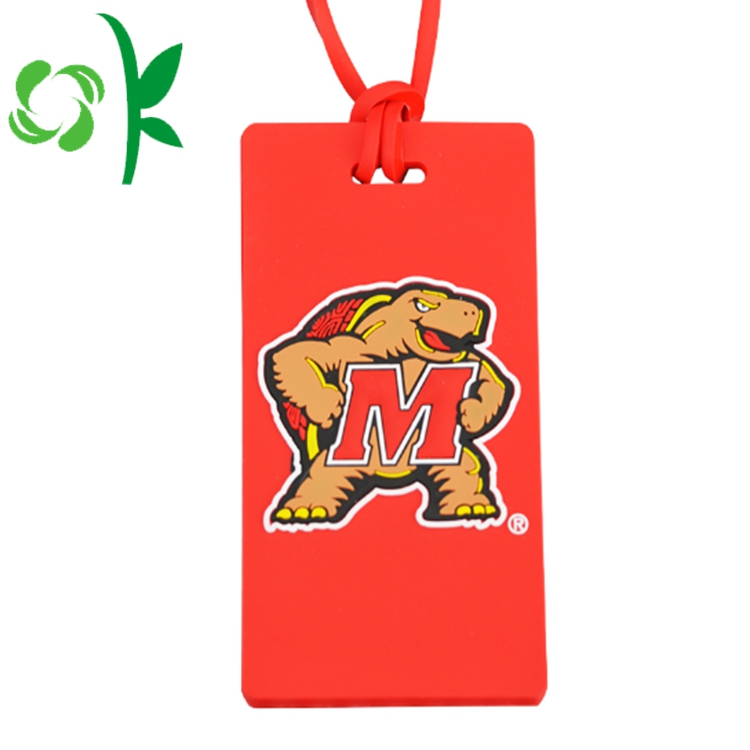 Custom Eco friendly Silicone Funny Luggage Tag