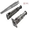 Mataas na kalidad na twin screw at bariles para sa plastic extruder
