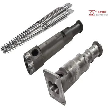 Mataas na kalidad na twin screw at bariles para sa plastic extruder