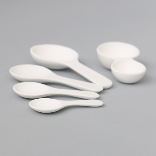 High Frequency Ceramic Earpick Custom Ceramic Spoon for artware Manufactory