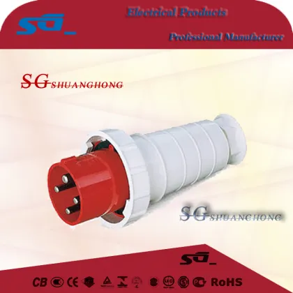 034 044 IP67 POWER PLUG insert plug 63A125A industrial plug