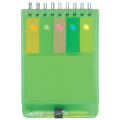 PP Cover Sticky Notes with Pen