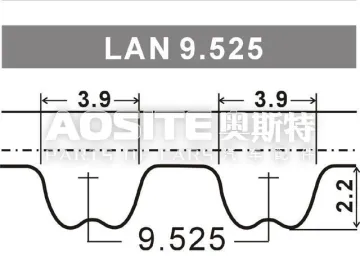 Timing Belt for FIAT PALIO