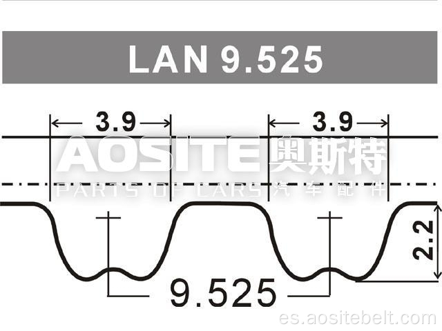 Correa de sincronización para Fiat Palio