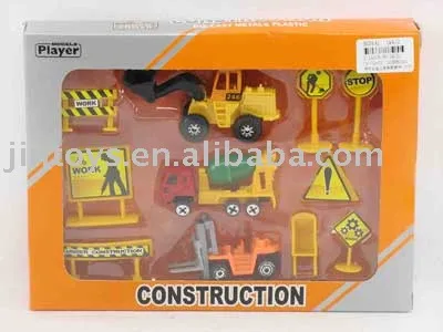 Free Wheel Construction Truck Toys