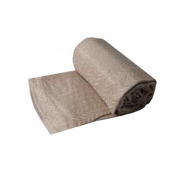 Cobertor Jacquard de bambu com ervas daninhas