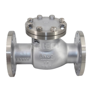 Manufacture and Supply of 304 & 316L Stainless Steel Swing Check Valves with Flange Connections in DN15-DN300 Sizes