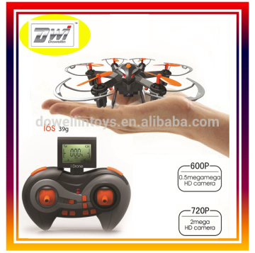 i6s RC Hexacopter Quadcopter Drone with 2.0MP HD Camera One Key Return.