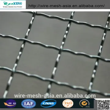 Hot Sale !!! Crimped wire mesh used as fence or filter in industry