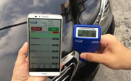 LS220B automotive paint meter