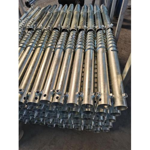 Galvanized Screw Pile Foundation Helical Pile