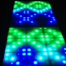 Music Active DMX512 RGB LED Dance Pane Light