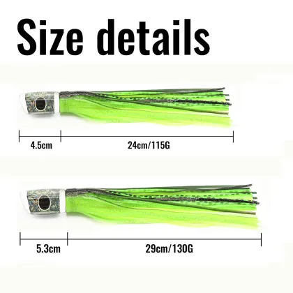 Runtoo 2024 New Octopus Marlin Lure Skirt RT6001 for Saltwater Tuna Fishing