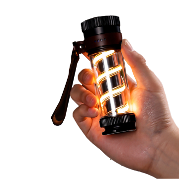 Warsun x618 RTS Portable Light de camping extérieur: 300 lm, batterie 1x18650, sources de deux éclairages, étanche et filament à LED classée IP45