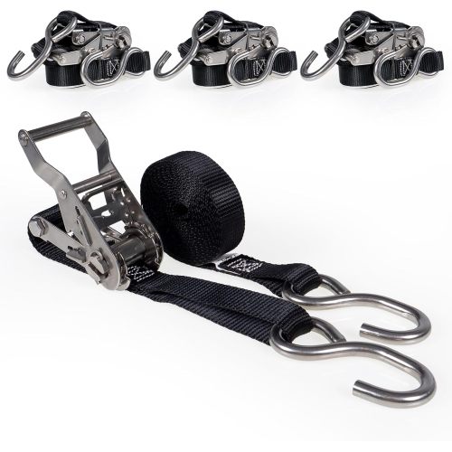 S Kancalı Paslanmaz Çelik Cırcır Kayışları