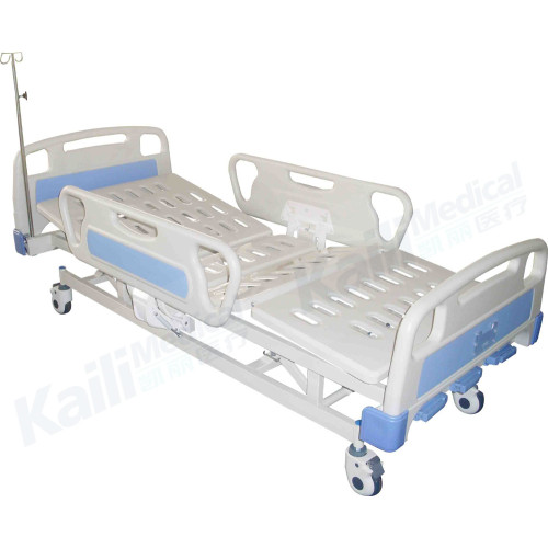 Cama hospitalaria manual ajustable de tres funciones